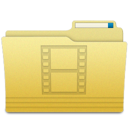 Videos Folder Icon 256x256 png